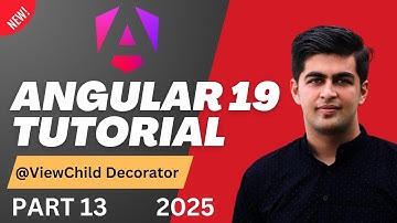 [2025] @ViewChild Decorator | Angular 19 Tutorial | Part 13