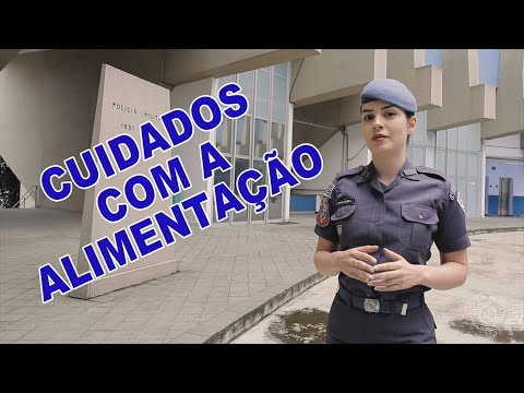 Cuidados com a alimentação,, antes e durante as etapas.