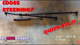 Replace Inner & Outer Tie Rods w/Stabilizer ((QUICK))Jeep Wrangler TJ #jeepwrangler #jeepwranglertj