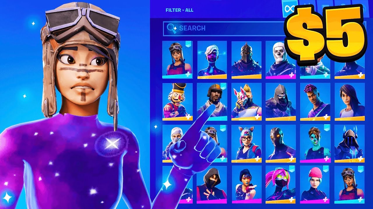 this Fortnite Account has EVERY single OG skin.... (rarest in the world