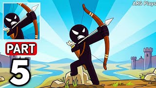 Stickman Archer - Bowmaster War Gameplay Walkthrough Part 5 screenshot 5