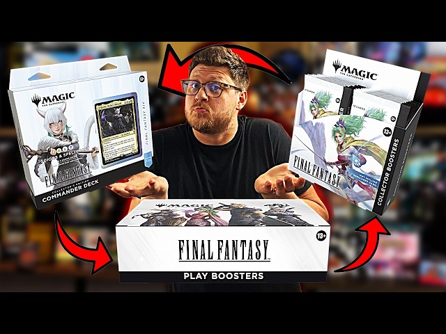 My First Look at the Final Fantasy MTG Set - YouTube