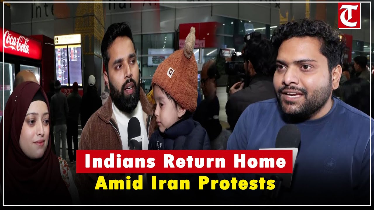 Indian Nationals Return From Tehran Amid Iran Protests, MEA Monitors Situation Closely