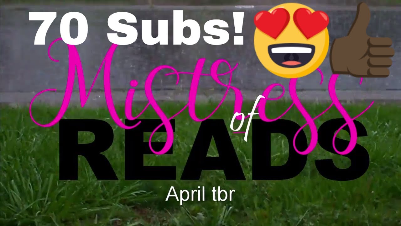 April TBR on Booktube Pumped!