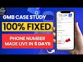 GMB Case Study | Phone Number Verified in 5 Days for Restaurant | Google My Business