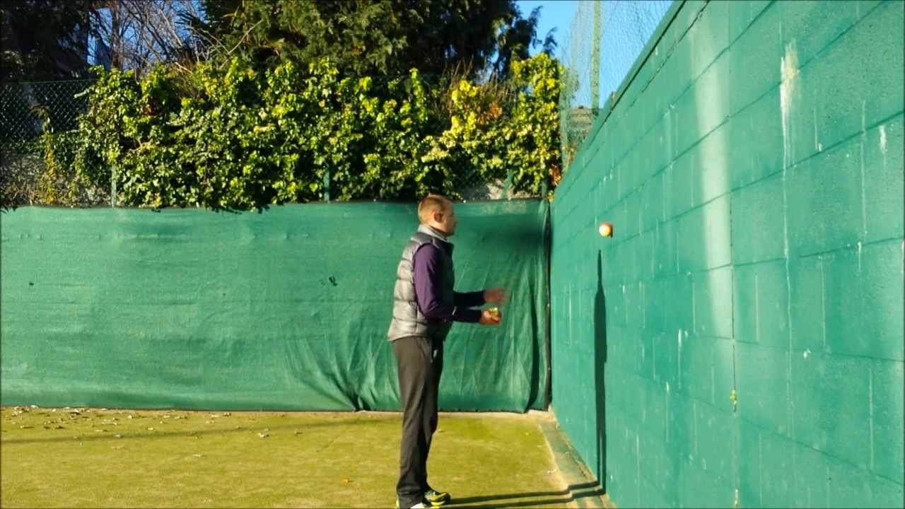 Mini Tennis Skills Against a Wall - 1 to 12 - Rob Cherry Tennis