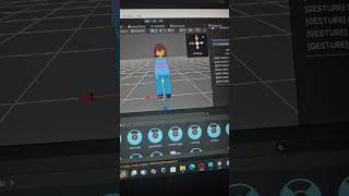 The beauty of custom avatar creation #vrchat #vrc #undertale #friskundertale
