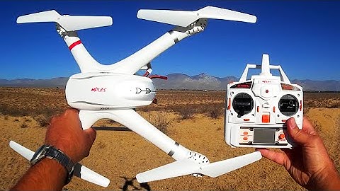 MJX X101 Drone Flight Test Review (The X8C Killer?)