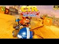 Crash Team Racing Nitro-Fueled - Tiger Temple, Papu's Pyramid, Dingo Canyon, Papu Papu Boss Race