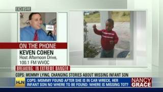 Cops say mom is lying about missing son