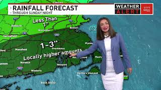 Heavy Rain Develops Sunday, Bringing Risk Of Flooding