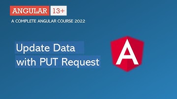 Gegevens bijwerken met HTTP Put Request | Angular HTTP | Angular 13+