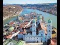 Stadt Passau Deutschland, Sommer 2021.