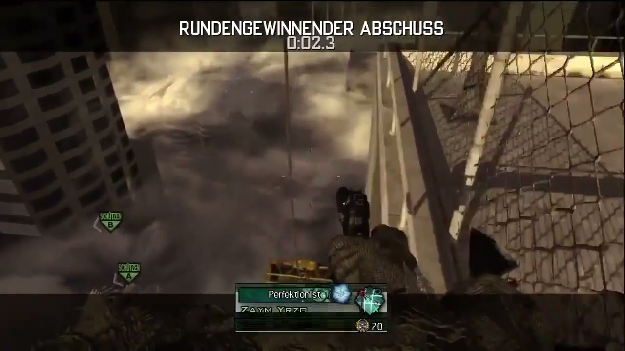 MW2 Highrise Crazy 720 Ladder Stall Killcam GWK!