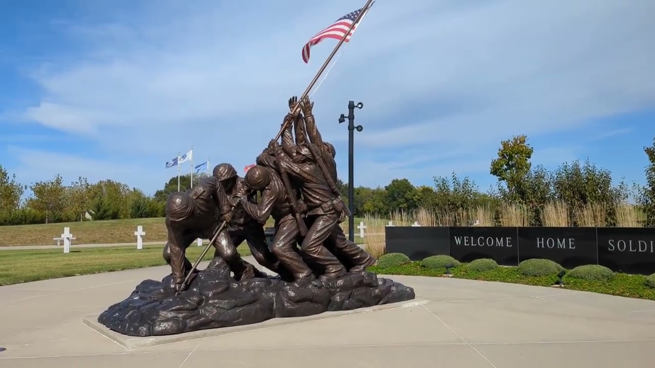 История памятника «Добро пожаловать домой солдату» в Альбии, штат Айова | Часть 1 с Джимом Келлером