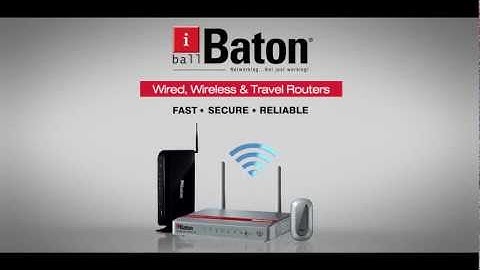 iBall Baton Routers