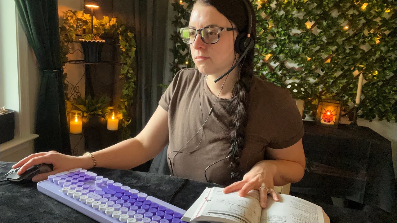 ASMR Phone Survey | Typing, Mouse Clicks, Paper Crinkles, Soft Spoken