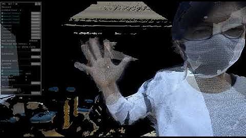 Realtime Generating a Mesh with Texture Color by Multiple Azure Kinect 2