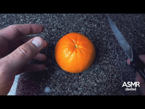 Как ОЧЕНЬ ПРАВИЛЬНО Есть Апельсин! - АСМР | ASMR
