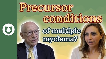 What are precursor conditions of multiple myeloma? #myeloma