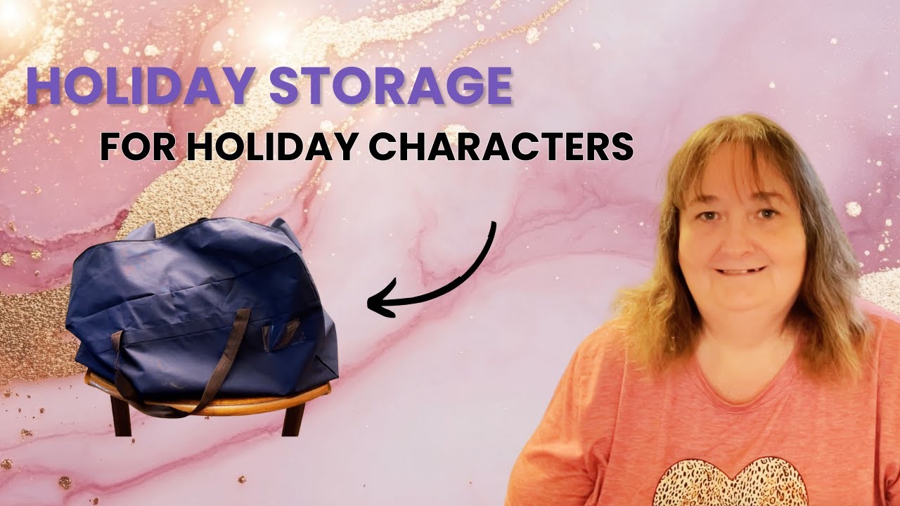 Storage Bags for Holiday Characters 
