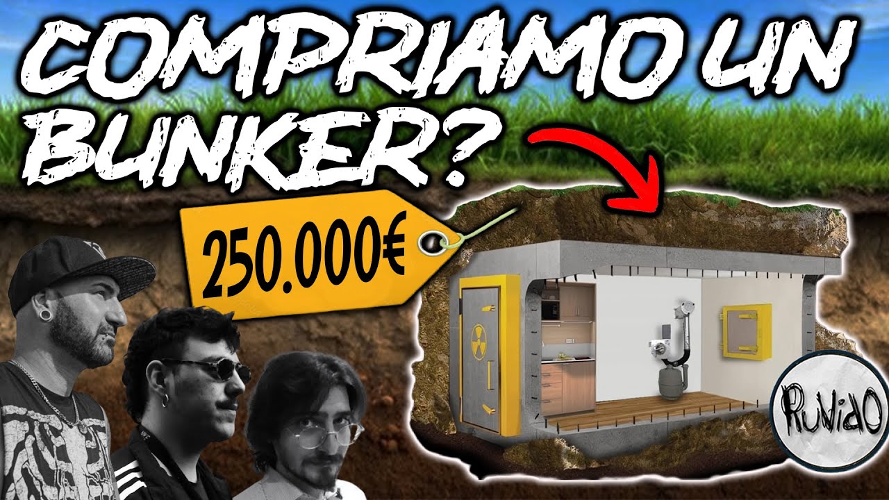 Compriamo un bunker da 250.000€ (con Netflix incluso)? 😱💣 | RUVIDO 67