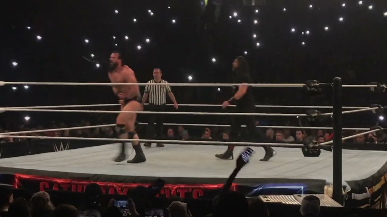 ⁣Roman Reigns VS Drew McIntyre full match LIVE in Rockford, Illinois Saturday Nights Main Event