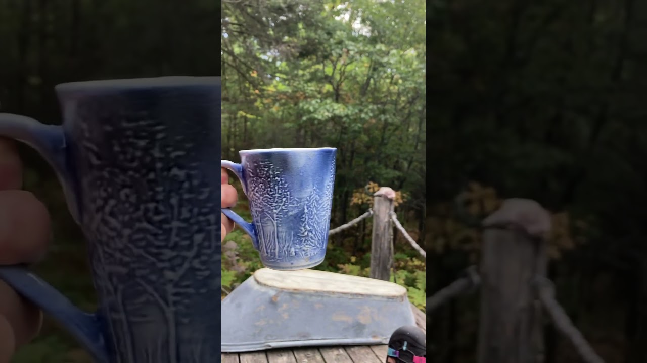 Cabin coffee time.  Does it get any better than this?