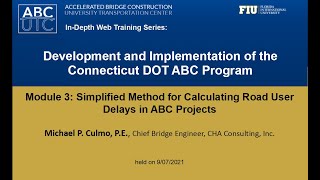 Old - File - Development and Implementation of the Connecticut DOT ABC Program - Module 3