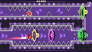 "Star Power" by CarlosArt16 100% (Insane Demon 2P) (1 Coin) | Geometry Dash