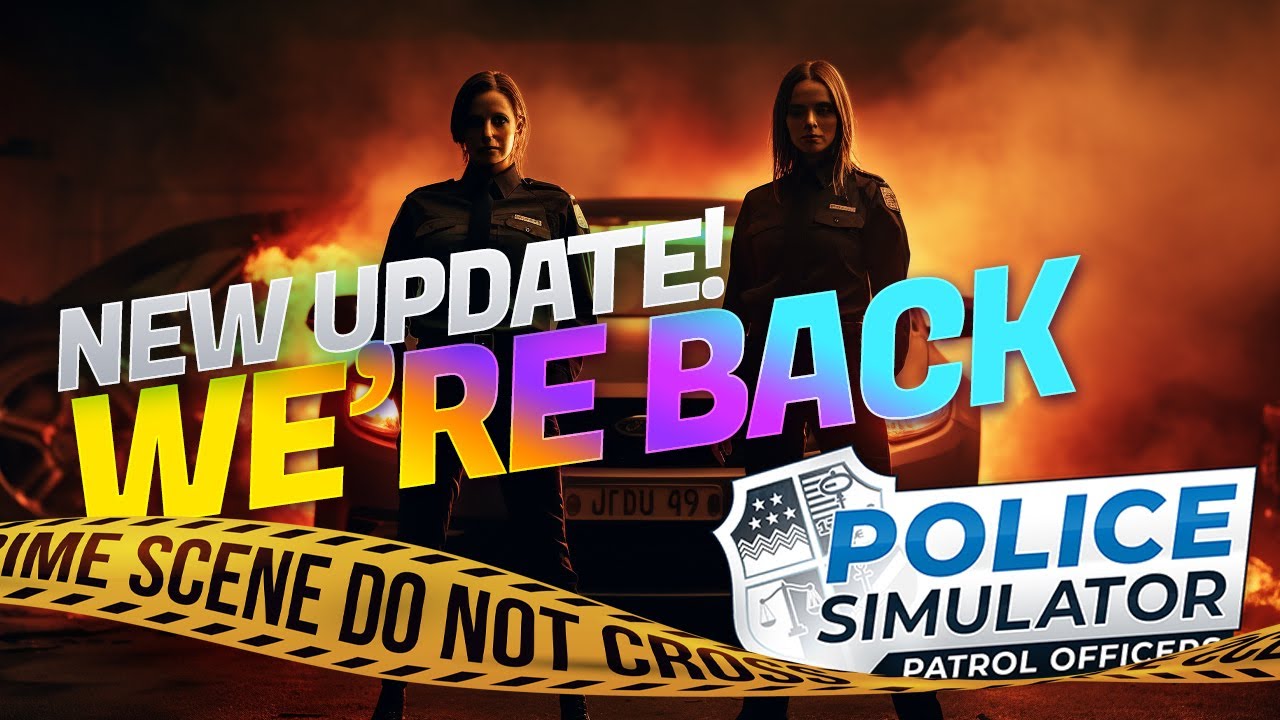 🚓🚨 LIVESTREAM - TACKING UPDATE - Police Simulator: Patrol Officers W/ 