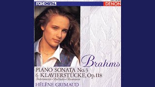 6 Klavierstucke, Op. 118 - III. Ballade in G Minor
