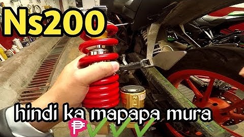 Ns200 monoshock replacement | duke200