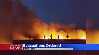 Fast-Burning Fire In Beaumont Sparked By Fireworks