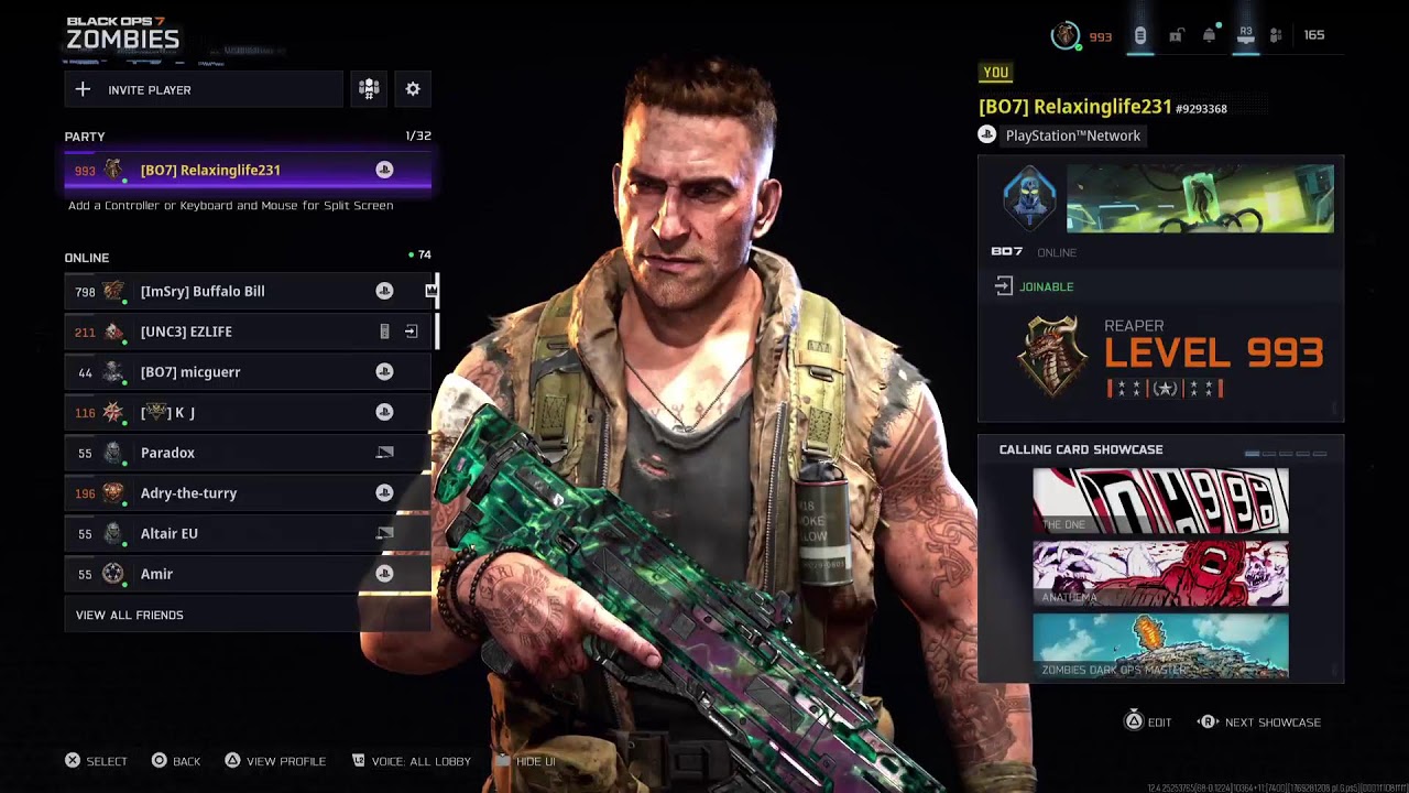 Black Ops 7 Zombies Level 981+ Level 1000 Soon, Gong Relic Solved Unlocking It, Grinding Live.