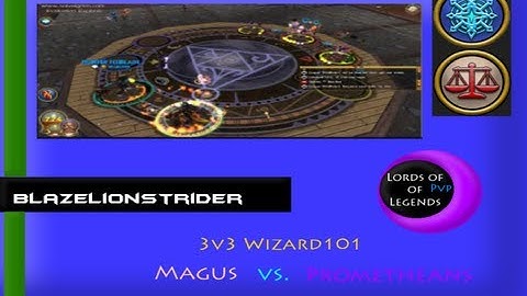 Wizard101: 3v3 Magus vs Prometheans