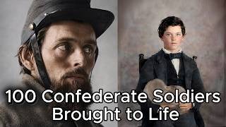 Real Civil War Soldiers in Color — 100 Forgotten Faces Restored After 160 Years