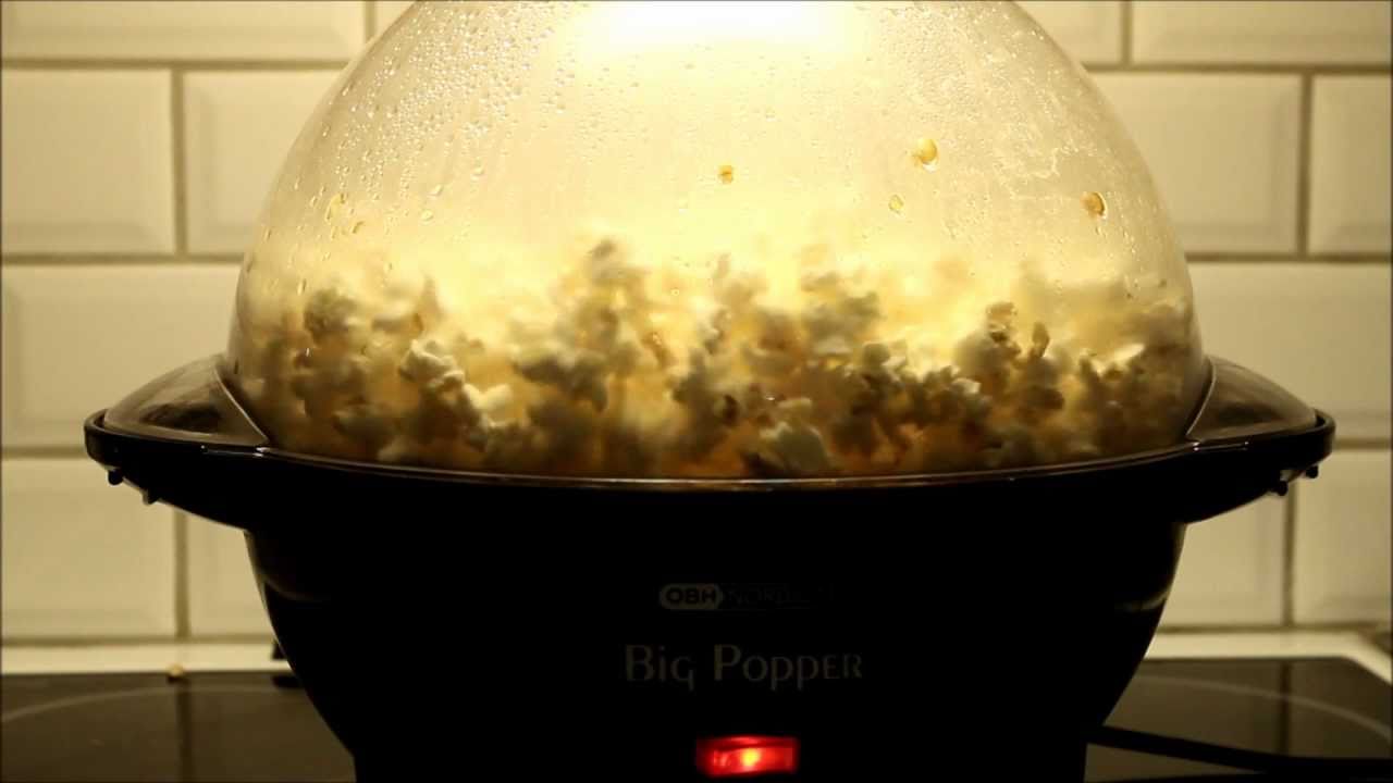 To grader mærkning Mekanisk Få din egen popcornmaskine derhjemme