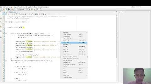 LIVE CODING JAVA - LATIHAN PEMROGRAMAN TERSTRUKTUR