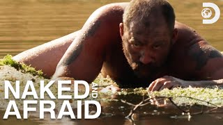 Deadly Hunt For Crocodiles  Naked And Afraid Recap S17 E1  Discovery