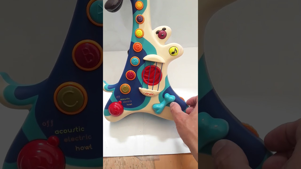 B Woofer Dog Guitar Puppy Kids Musical Hound Instrument Strum Toy Plain Genius Second hand Toy Shop