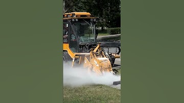 Eliminate trip hazards and surface damage with the Trackless Cold Planer!