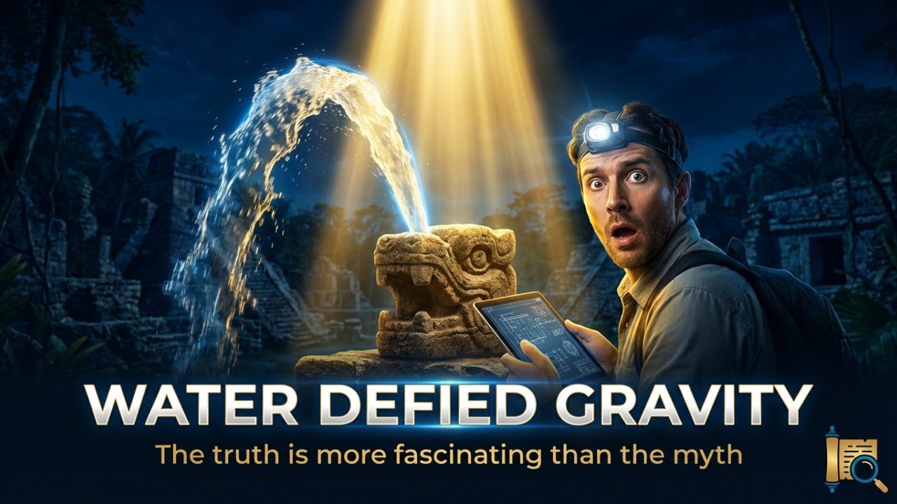 Ancient Maya Built PRESSURIZED Plumbing 1,000 Years Before Europe