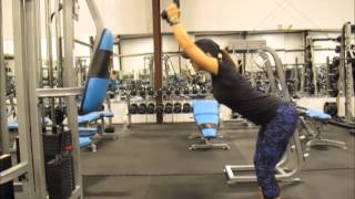 Bent Over Pulldown with Rope