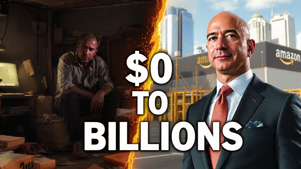 From Selling Books to Building Amazon – The Story of Jeff Bezos