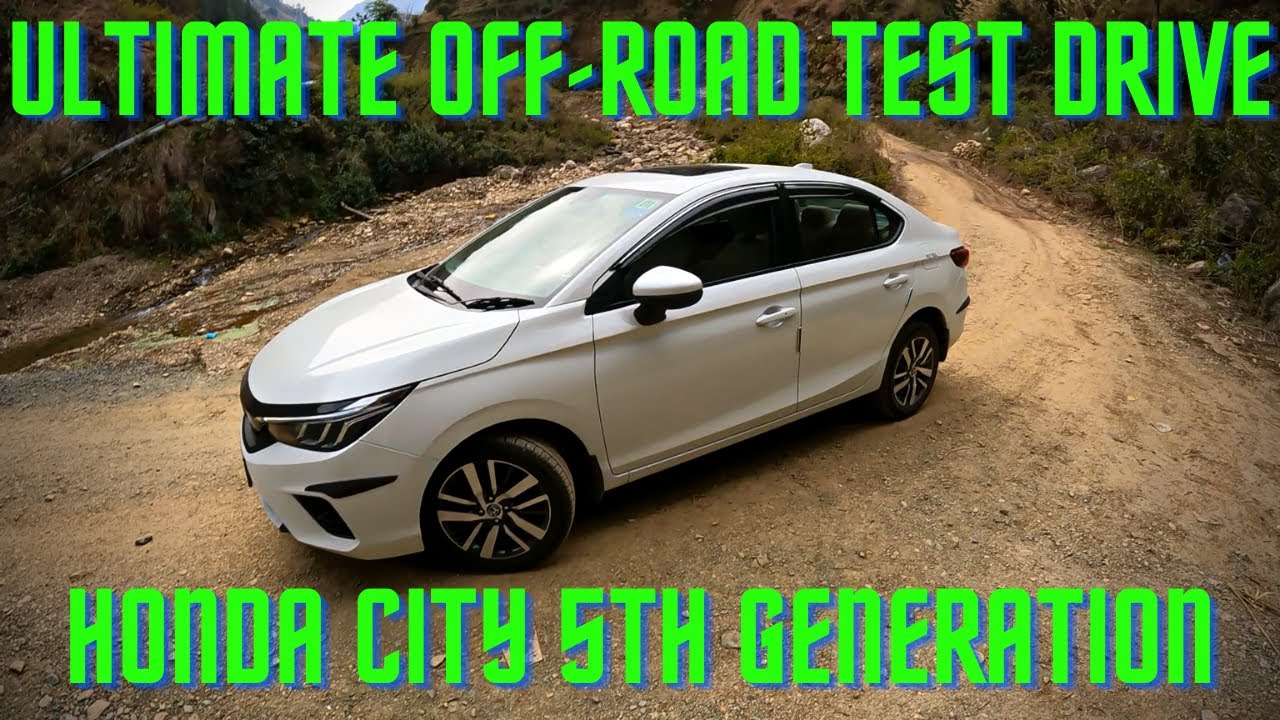The Honda City 5th Generation Faces the Rough Roads: A POV Drive Journey