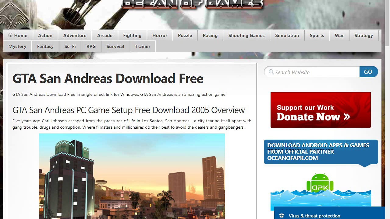 how to downlad GTA San Andreas for pc without errors in 2020 - YouTube