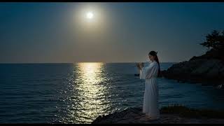 “Moonlit Flute Harmony | Peaceful Night Music by the Ocean (4K)”