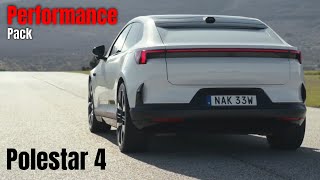 2025 Polestar 4 with Performance Pack in Snow White