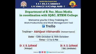 Two Day Training on Trello (Day Two - 14th October 2021) screenshot 5